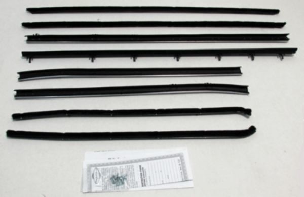 Picture of 1966-67 GTO 2 Door Hardtop Authentic Window Felts Whiskers Kit (8pcs)