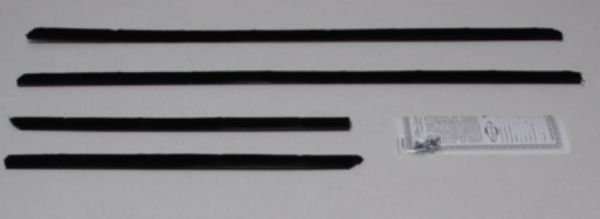 Picture of 1966-67 GTO Convertible Outers Only Authentic Window Felts Whiskers Kit (4pcs)