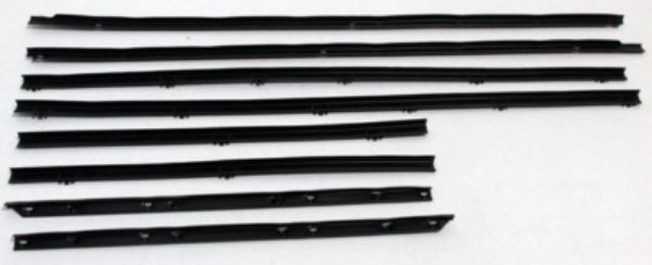 Picture of 1964 GTO & Lemans Convertible Replacement Window Felts Whiskers Kit (8pcs)