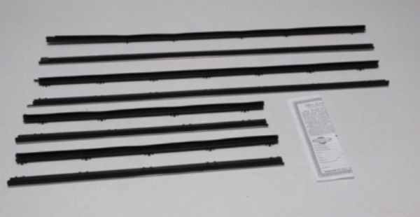 Picture of 1964 Tempest 2 Door Sedan Authentic Window Felts Whiskers Kit (8pcs)