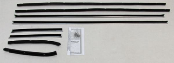 Picture of 1969-70 Cougar XR-7 Coupe Replacement Window Felts Whiskers Kit (8pcs)
