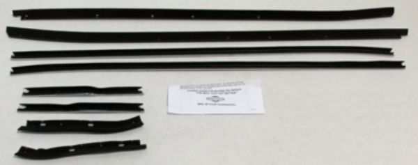 Picture of 1971-73 Cougar XR-7 Convertible Replacement Window Felts Whiskers Kit (8pcs)