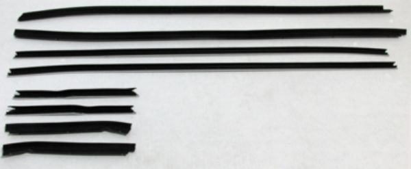 Picture of 1971-73 Cougar Standard Convertible Replacement Window Felts Whiskers Kit (8pcs)