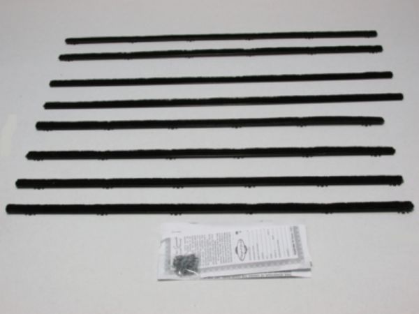 Picture of 1962 Fairlane 2 Door Authentic Window Felts Whiskers Kit (8PCS)