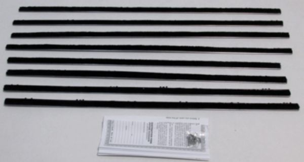 Picture of 1963-65 Fairlane 2 Door Sedan Authentic Window Felts Whiskers Kit
