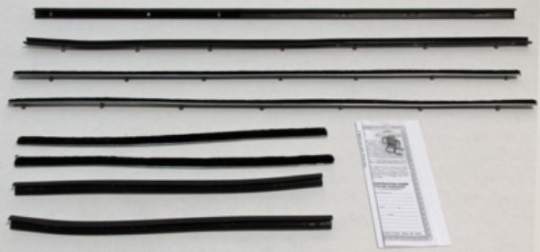 Picture of 1966-67 Fairlane Convertible Authentic Window Felts Whiskers Kit