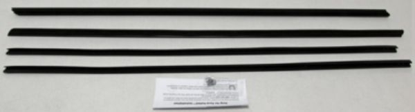 Picture of 1968-69 Fairlane & Ranchero 2 Door Sedan Authentic Window Felts Whiskers Kit