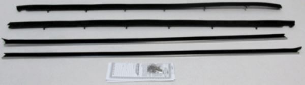 Picture of 1977-79 Ranchero GT Brougham Replacement Window Felts Whiskers Kit (4pcs)