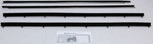 Picture of 1978-83 Fairmont 2 Door Fastback, Zephyr 27 & Futura With Out Vent Window Felts Whiskers Kit (4pcs)