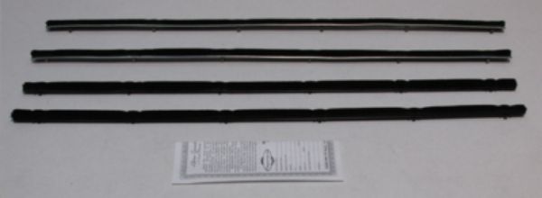 Picture of 1964-65 Ford Falcon & Ranchero Authentic Window Felts Whiskers Kit - The Thick Ones (4pcs)