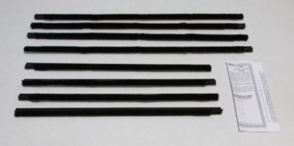 Picture of 1964-65 Falcon 4 Door Station Wagon Authentic Window Felts Whiskers Kit (8pcs)
