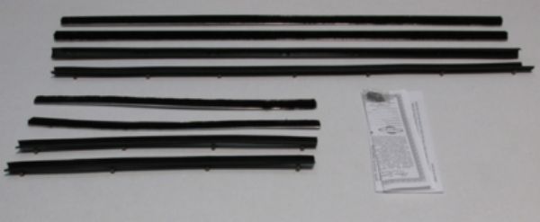 Picture of 1966-70 Falcon Tudor Sedan Authentic Window Felts Whiskers Kit (8pcs)
