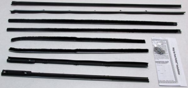 Picture of 1963 Galaxie Convertible Authentic Window Felts Whiskers Kit (8pcs)