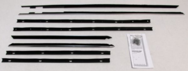 Picture of 1964 Galaxie Convertible Authentic Window Felts Whiskers Kit (8pcs)