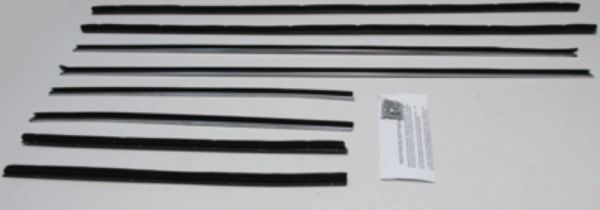 Picture of 1969-70 Galaxie Fastback Authentic Window Felts Whiskers Kit (8pcs)