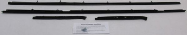 Picture of 1977-79 Lincoln Mark V Outers Only Replacement Window Felts Whiskers Kit