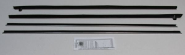 Picture of 1969-70 Mustang Fastback Authentic Window Felts Whiskers Kit (4pcs)