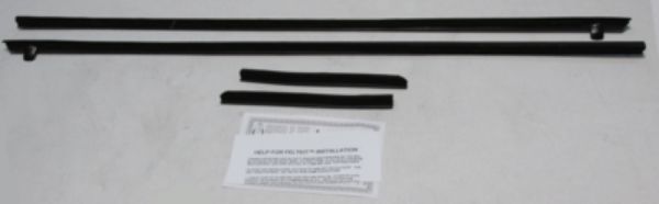 Picture of 1969-70 Mustang Convertible Outers Only Authentic Window Felts Whiskers Kit (4pcs)