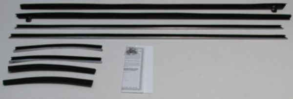 Picture of 1970 Mustang Coupe Authentic Window Felts Whiskers Kit (8pcs)