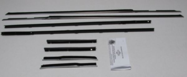 Picture of 1964-66 Thunderbird 2 Door Hardtop Replacement Window Felts Whiskers Kit (8pcs)