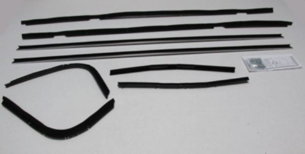 Picture of 1974-76 Thunderbird Authentic Window Felts Whiskers Kit (8pcs)