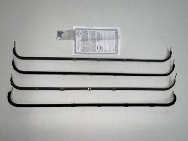 Picture of 1953-55 Ford Pickup Truck Window Felts Whiskers Kit With Wing Window Delete (4pcs)