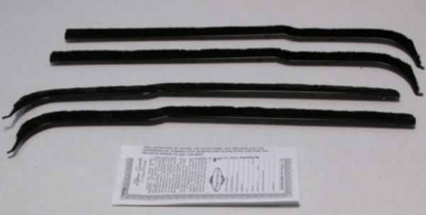 Picture of 1961-66 Ford Pickup Truck Authentic Window Felts Whiskers Kit (4pcs)