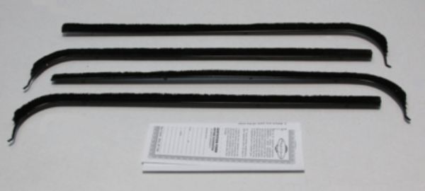 Picture of 1967-70 Ford Pickup Truck Authentic Window Felts Whiskers Kit (4pcs)
