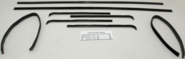 Picture of 1968-74 Ford Van E-300 Authentic Superkit Window Felts Whiskers Kit (8pcs)