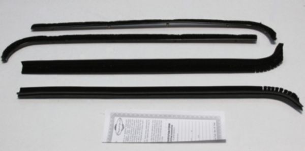 Picture of 1971-72 Ford Pickup Truck Authentic Window Felts Whiskers Kit (4pcs)