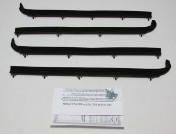 Picture of 1987-96 Ford Full-Size Pickup & Bronco Authentic Window Felts Whiskers Kit (4pcs)