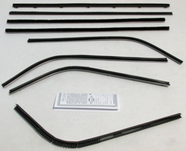 Picture of 1967-69 Barracuda Fastback Authentic Window Felts Whiskers Kit (8pcs)