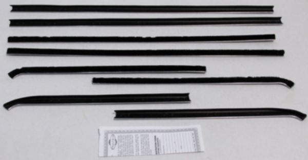 Picture of 1967-69 Barracuda Notchback Authentic Window Felts Whiskers Kit (8pcs)