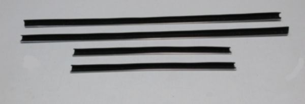 Picture of 1968 Dodge B-Body Convertible Outers Only Authentic Window Felts Whiskers Kit (4pcs)
