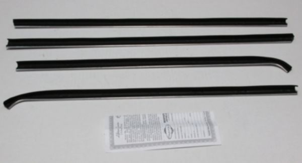 Picture of 1968-70 Dodge B-Body Outers Only Authentic Window Felts Whiskers Kit (4pcs)