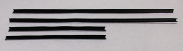 Picture of 1969-70 Dodge B-Body Convertible Outers Only Authentic Window Felts Whiskers Kit (4pcs)