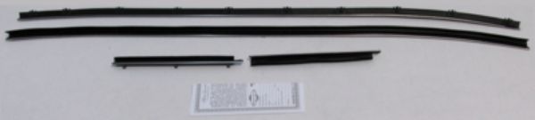 Picture of 1970 Barracuda Coupe Outers Only Authentic Window Felts Whiskers Kit (4pcs)