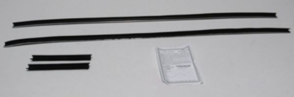 Picture of 1970 Challenger Convertible Outers Only Authentic Window Felts Whiskers Kit (4pcs)