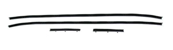 Picture of 1970 Barracuda Convertible Outers Only Authentic Window Felts Whiskers Kit (4pcs)