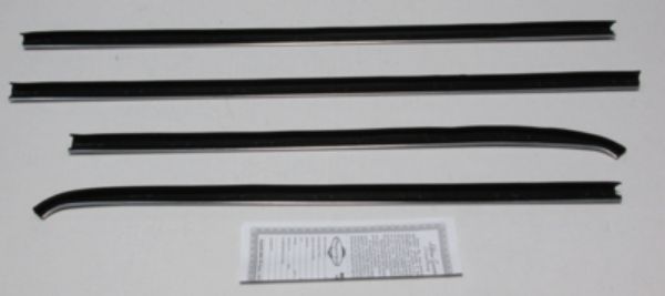 Picture of 1970-71 Dart Coupe Outers Only Authentic Window Felts Whiskers Kit (4pcs)