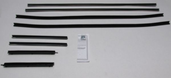 Picture of 1971-74 Challenger E-Body Authentic Window Felts Whiskers Kit (8pcs)