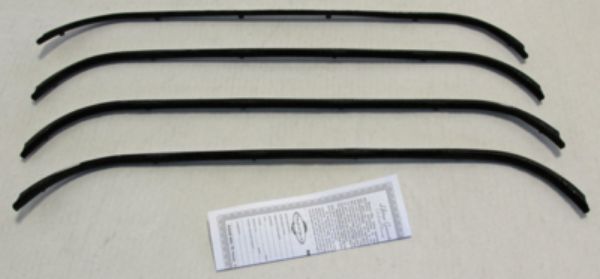 Picture of 1937-49 1937-40 D-Series & 41-49 KB6-12 and Panel Truck Authentic Window Felts Whiskers Kit (4pcs)