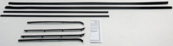 Picture of 1954-57 International R-Series & S-Series Pickup Superkit Replacement Window Felts Whiskers Kit (8pcs)