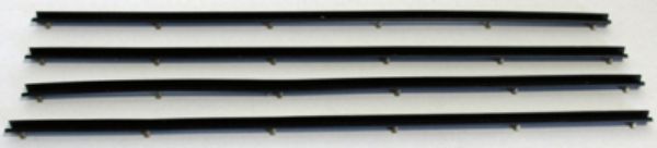 Picture of 1972-80 International Scout II Replacement Window Felts Whiskers Kit (4pcs)