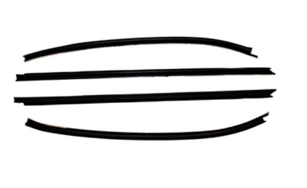 Picture of 1968 Chevelle Coupe Authentic Window Felts Whiskers Kit Inners Only (4pcs)