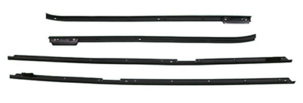 Picture of 1965-66 Cadillac Deville Convertible Outers Only Authentic Window Felts Whiskers Kit (4pcs)