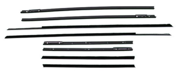 Picture of 1963-64 Cadillac 2 Door Hardtop Authentic Window Felts Whiskers Kit (8pcs)