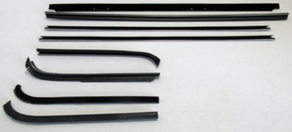 Picture of 1972-74 Lesabre 2 Door Hardtop Replacement Window Felts Whiskers Kit (8pcs)