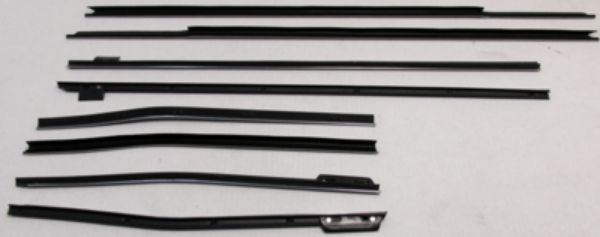 Picture of 1965-66 Oldsmobile Dynamic 88 Convertible Authentic Window Felts Whiskers Kit (8pcs)