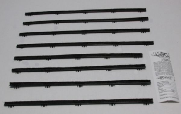 Picture of 1963-66 Valiant 4 Door Sedan Authentic Window Felts Whiskers Kit (8pcs)